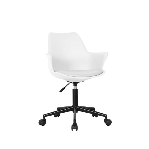 SILLA DE ESCRITORIO - ACERO-Y-PLASTICO BLANCO SARINEEN PLUS 260892001