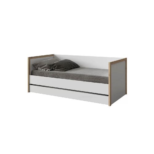 ROCKY II - 1 PLAZA MDF-Y-MADERA BLANCO CAMA MARINERA 260618001