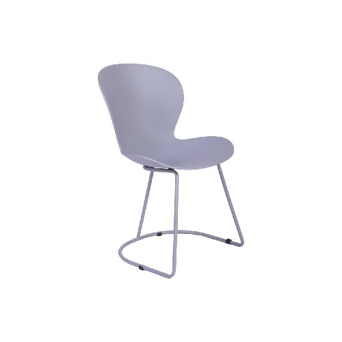 SILLA DE COMEDOR - PP-Y-METAL GRIS SOLEI 274496002