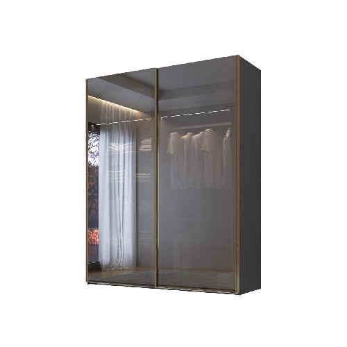 PLACARD - 2 PUERTAS MDF NEGRO DUBAI 273282001