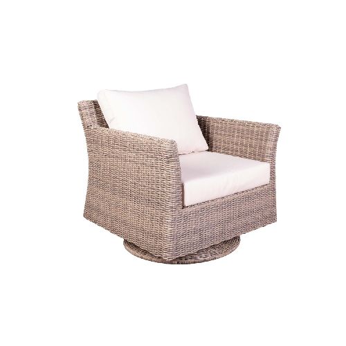 BUTACA GIRATORIA - RATTAN-SINTETICO NATURAL-BEIGE COZUMEL 277358001