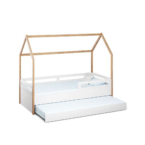 CAMA - 1 PLAZA MDF-Y-MADERA BLANCO CASITA MARINERA ROCKY 257363001