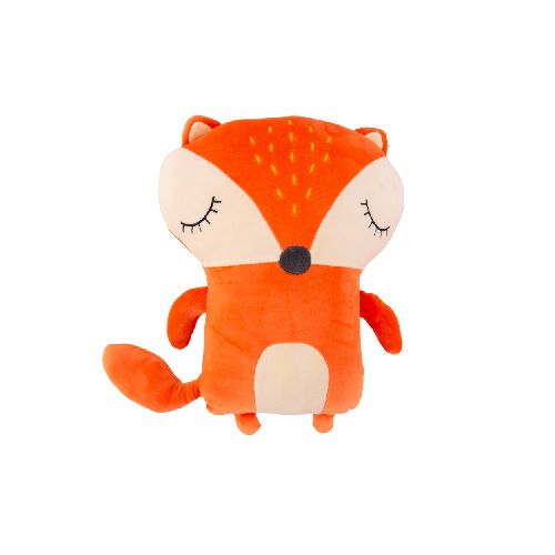 ALMOHADÓN PELUCHE - ALGODON NARANJA ZORRO 254613