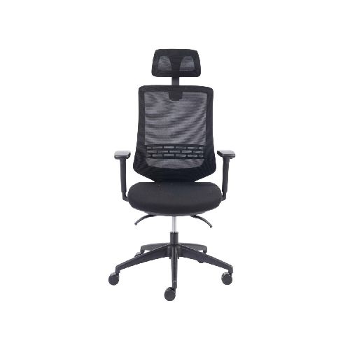 SILLA DE OFICINA GERENCIAL - POLIPROPILENO-Y-FIBRA-DE-VIDRIO NEGRO K-206AH 273297001