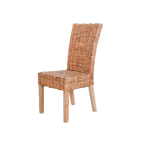 SILLA DE COMEDOR - RATTAN NATURAL-BEIGE INDAH 232171001