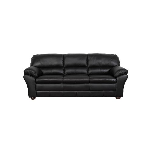 SILLÓN - 3 CUERPOS CUERO NEGRO FLORENCIA 276166004