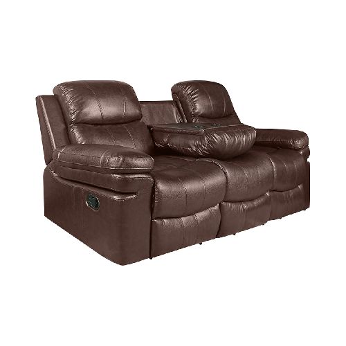 SILLÓN RECLINABLE - 3 CUERPOS PU MARRON MR2138 CHOC. 230355002