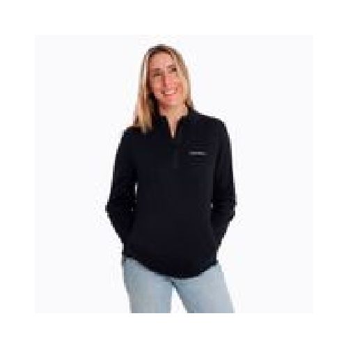 BUZO MUJER MID ZIPPER SWEATSHIR BLACK M