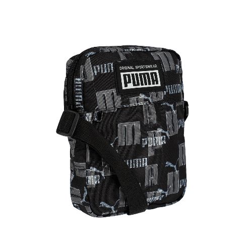 Cartera Puma Bandolera Academy - Negro - Gris - Puma - 051.791350105 — Stadium