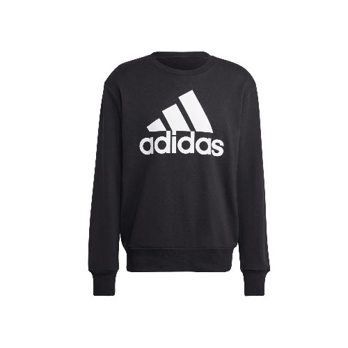 Buzo de Hombre Adidas Essentials French Terry - Negro - Blanco - Adidas - 009.C93240102 — Stadium