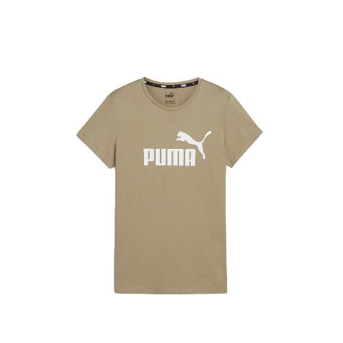 Remera de Mujer Puma Essentials Logo - Beige - Blanco - Puma - 051.867757624 — Stadium