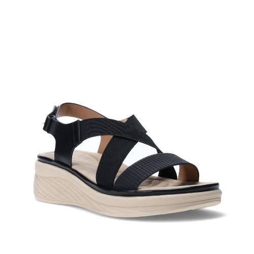 Sandalias de Mujer Lady Confort Shelton - Negro - Lady Confort - 013.241221000 — Stadium