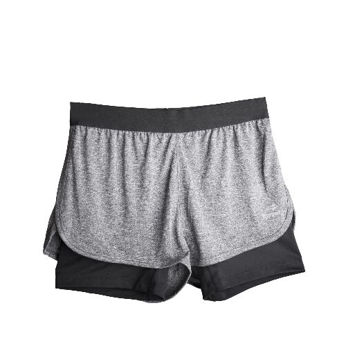 Short de Mujer Topper SHORT KT W TRNG 2 IN 1 - Negro Melange - Topper - 001.633799464 — Stadium