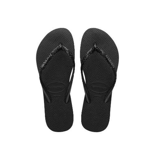 Sandalia de Mujer Havaianas Slim GLitter II - Negro - Havaianas - 012.469751999 — Stadium