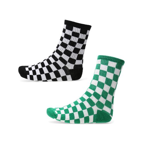 Medias N+ Chess x2 - Verde - Negro - Blanco - North Sails N+ - 057.020659118 — Stadium