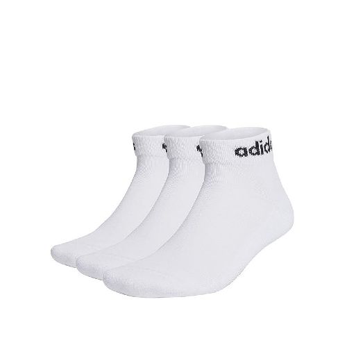 Medias Unisex Adidas X3 C LIN ANKLE - Blanco - Adidas - 009.T34570002 — Stadium