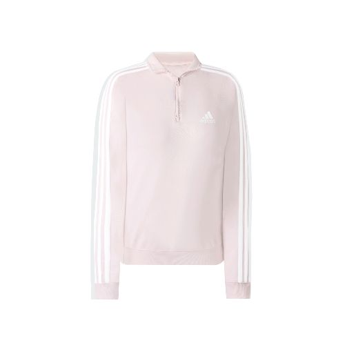 Buzo de Mujer Adidas Essentials Zip 3 - Rosado - Blanco - Adidas - 009.Y42388223 — Stadium