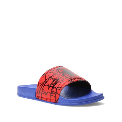 Sandalia de Niños Marvel Slide Spiderman - Azul - Rojo - Marvel - 074.250110610 — Stadium