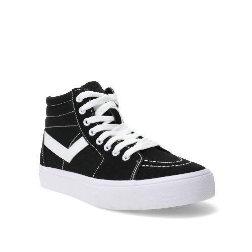 Championes de Mujer Pony Old School Canvas Bota Dama - Negro - Pony - 095.1189T1000 — Stadium