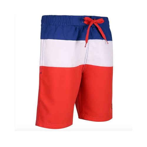 Bermuda de Niños Topper Basica Kids - Azul - Blanco - Rojo - Topper - 001.641066612 — Stadium