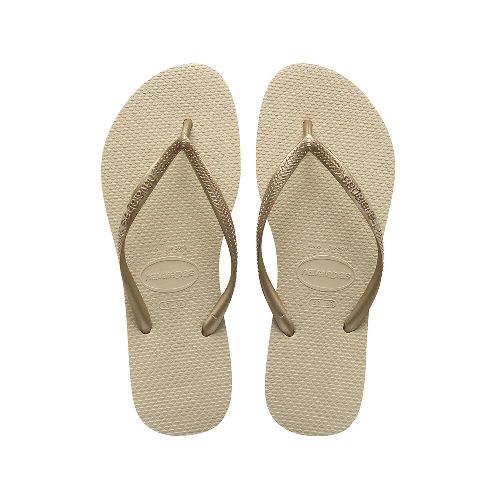 Sandalia de Mujer Havaianas Havaiana SLIM - Beige Arena - Dorado - Havaianas - 012.000304218 — Stadium