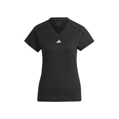 Remera de Mujer Adidas Minimalista Aeroready Train Essentials - Negro - Adidas - 009.N55430001 — Stadium