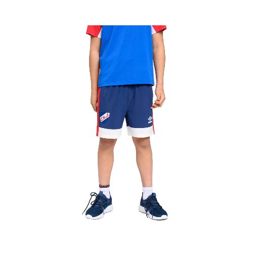 Bermuda de Niños Umbro Fiss Nacional - Azul Marino - Rojo - Umbro - 054.NU2432119 — Stadium