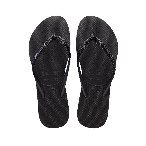 Sandalia de Mujer Havaianas Slim GLitter II - Negro - Gris Oscuro - Havaianas - 012.469759444 — Stadium