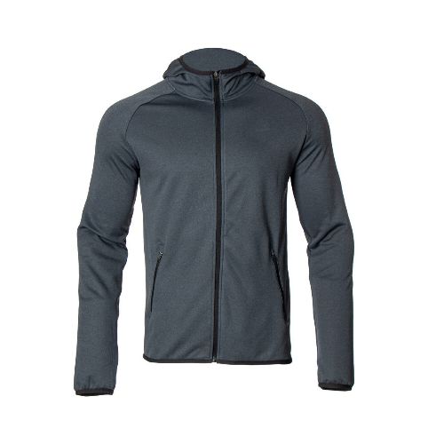 Campera de Hombre Topper FZ POLY FLEECE MEN - Negro Melange - Topper - 001.639559464 — Stadium