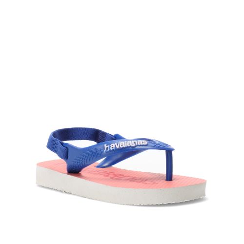 Sandalia de Niños Havaianas Baby Logomania - Blanco - Azul - Havaianas - 012.457950206 — Stadium