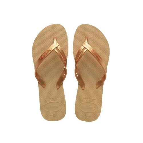 Ojotas de Mujer Havaianas Elegance - Dorado - Havaianas - 012.488010018 — Stadium