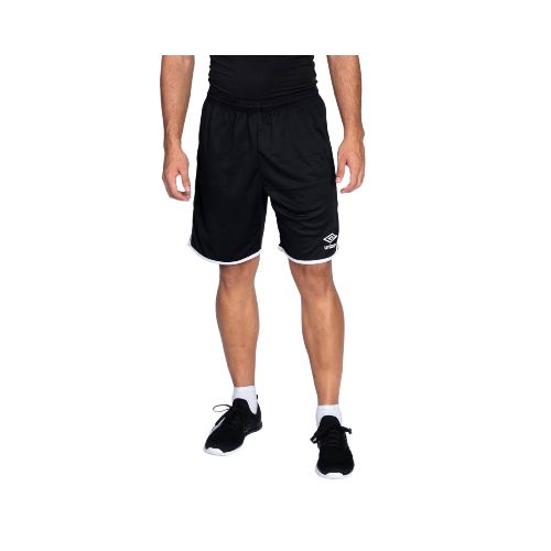 Short de Hombre Umbro Futbol - Negro - Blanco - Umbro - 054.600360102 — Stadium