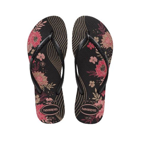 Sandalia de Mujer Havaianas Slim Organic - Negro - Havaianas - 012.328235031 — Stadium