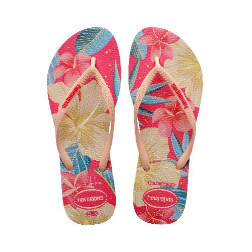 Sandalia de Mujer Havaianas Slim Floral - Rosa - Havaianas - 012.298488898 — Stadium