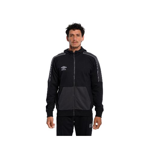 Campera de Hombre Umbro Patch - Negro - Blanco - Umbro - 054.060230102 — Stadium