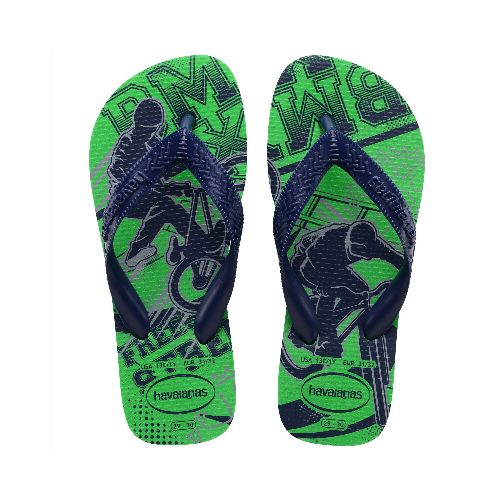 Sandalia de Niños Havaianas Kids Athletic - Verde Hoja - Havaianas - 012.272739578 — Stadium