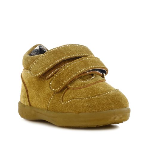 Zapato de Niño Croco Kids COKI de cuero con velcros - Tan - Croco Kids - 070.K02050038 — Stadium