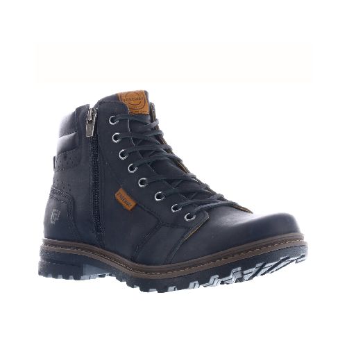 Bota de Hombre Freeway Casual - Negro (Cuero Graso) - Freeway - 021.00GOR9311 — Stadium