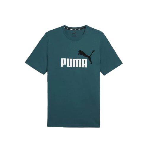 Remera de Hombre Puma Essentials 2 Colour - Verde - Blanco - Puma - 051.867591102 — Stadium