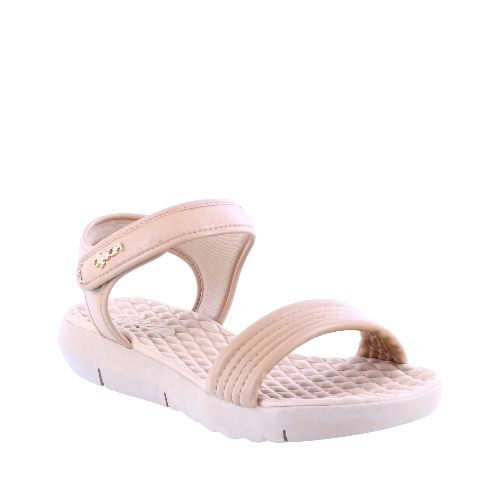 Sandalia de Mujer DIJEAN TORA con velcro - Nude - Amarillo Crema - Dijean - 192.231514425 — Stadium