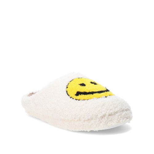 Pantufla de Mujer Miss Carol Carita Feliz - Blanco - Amarillo - Miss Carol - 146.242756409 — Stadium