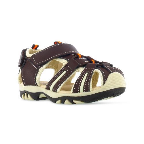 Sandalia de Niño Croco Kids RICK con velcro - Marrón - Croco Kids - 070.S21042000 — Stadium