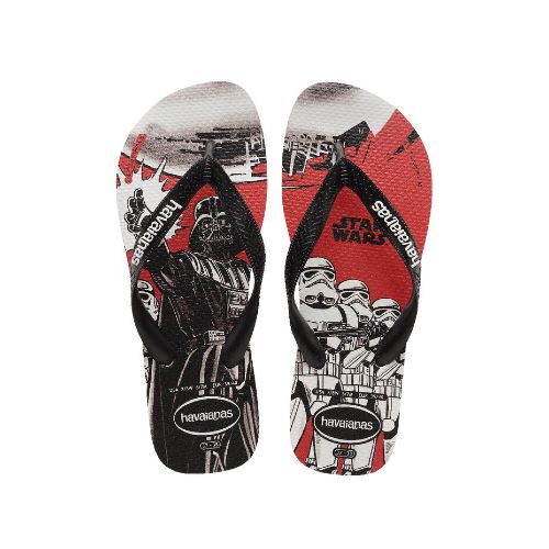 Sandalia de Hombre Havaianas Star Wars - Blanco - Negro - Havaianas - 012.351850201 — Stadium