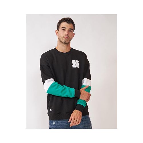 Buzo de Hombre N+ TOTI - Negro - Verde - Blanco - North Sails N+ - 057.186231259 — Stadium