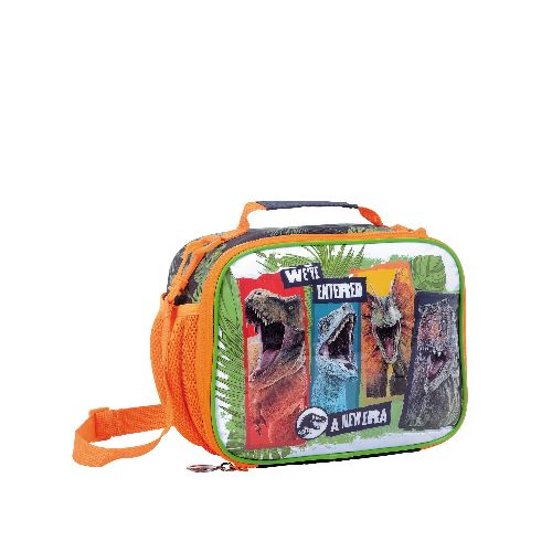 Bolso Jurassic Park Mini Lunchera Jurassic World - Naranja - Negro - Verde - Jurassic Park - 165.771062791 — Stadium