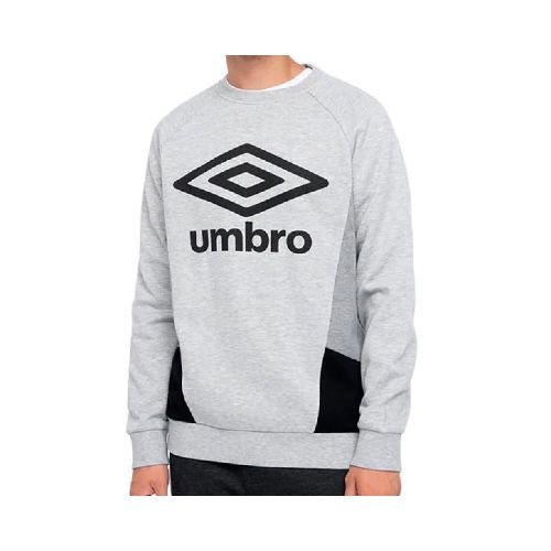 Buzo de Hombre Umbro Adulto Crew - Gris Melange - Umbro - 054.W22365959 — Stadium