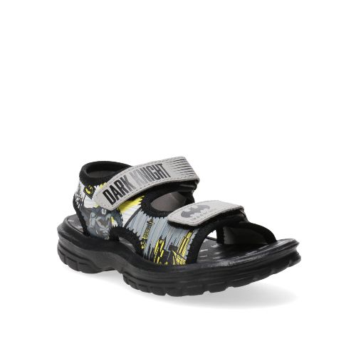 Sandalia de Niños Batman BATMAN Velcros - Gris - Negro - Batman - 140.BA0525099 — Stadium