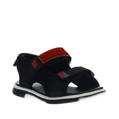 Sandalia de Niño Croco Kids TOMMY deportiva con velcros - Negro - Croco Kids - 070.220501000 — Stadium