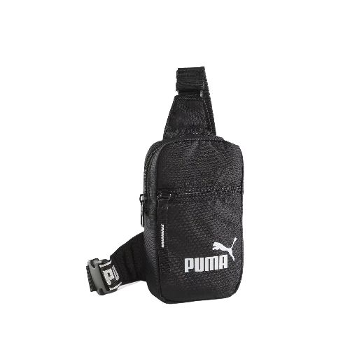 Riñonera Puma Core Base Front Load - Negro - Blanco - Puma - 051.902680102 — Stadium