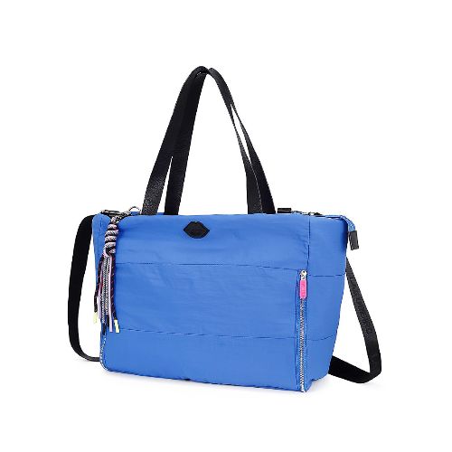 Cartera de Mujer Las Oreiro Tientos - Azul - Negro - Las Oreiro - 080.220880601 — Stadium